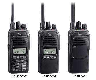 Icom Handfunkgeräte IC-F1100D / IC-F2100D